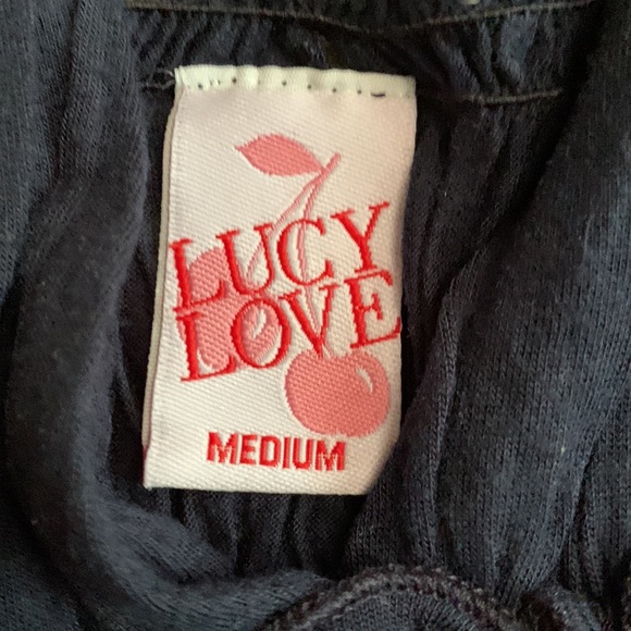 Lucy Love navy blue dress.  Size medium - Picture 2 of 10